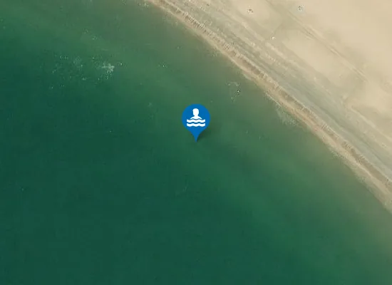 Satellite image of PLAGE LES YUCCAS