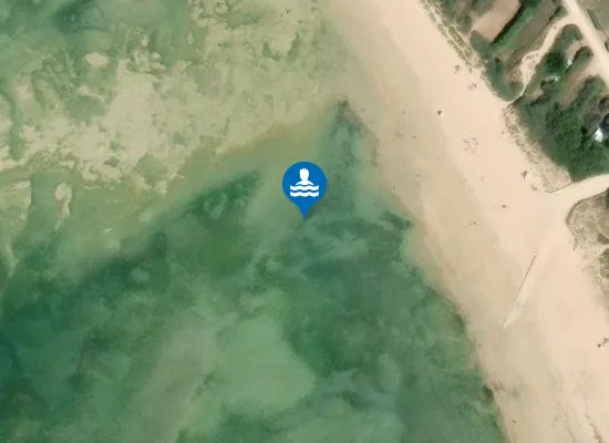 Satellite image of PLAGE DE LA CONCHE MADAME - L'ILEAU