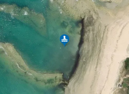 Satellite image of PLAGE DE CHAUCRE