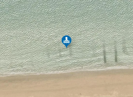 Satellite image of PLAGE LA GAUTRELLE