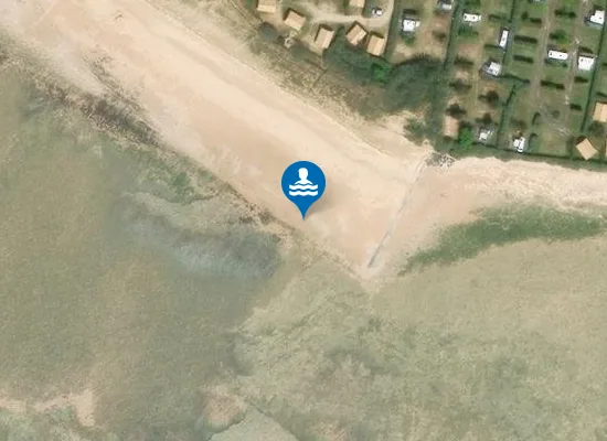 Satellite image of PLAGE DE BASSE BENAIE