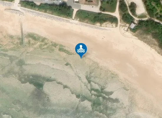 Satellite image of PLAGE DE MONTAMER