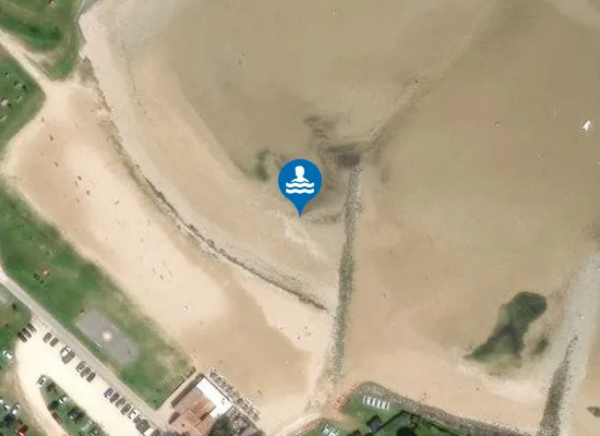 Satellite image of PLAGE DE LA CIBLE
