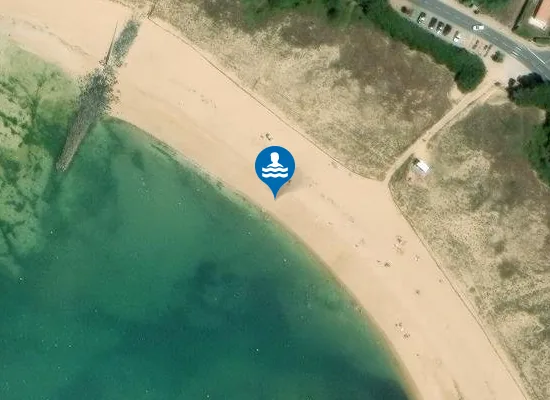 Satellite image of PLAGE DE LA CONCHE MATHA