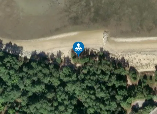 Satellite image of PLAGE DU MUS DE LOUP