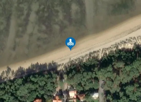 Satellite image of PLAGE DE LA CEPE