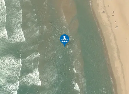 Satellite image of PLAGE DE LA COUBRE