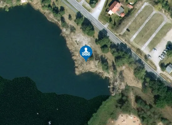 Satellite image of BERNSTEINSEE RUHLSDORF STRAND