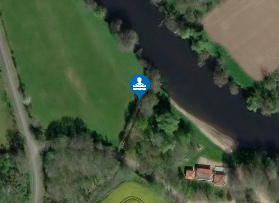 Satellite image of LA BUSSIERE - LA BERTHOLIERE (LA GARTEMPE)