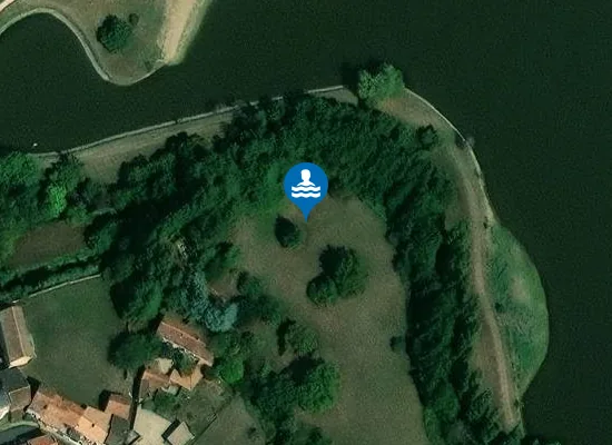 Satellite image of ST MARTIN L'ARS - PLAN D'EAU COMMUNAL (LE CLAIN)