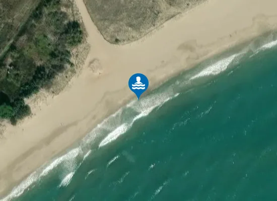 Satellite image of LES CABANES DE FLEURY