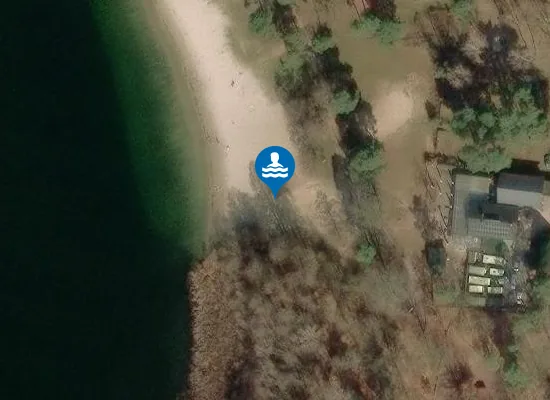 Satellite image of GORINSEE SCHOENWALDE BADEWIESE AM CAMPINGPLATZ