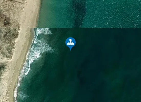 Satellite image of PLAGE DU MOURET