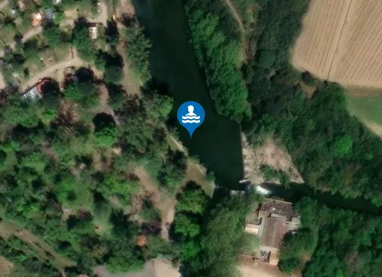 Satellite image of LA GARENNE SUR LA CESSE