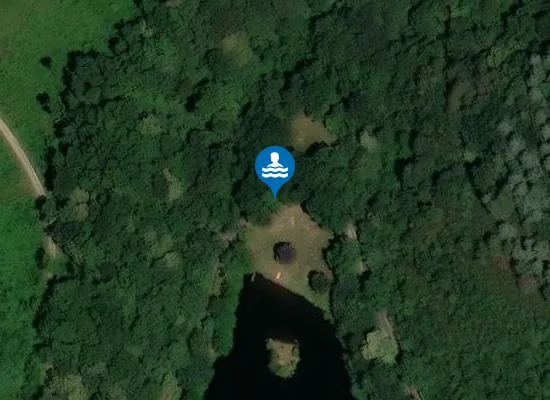 Satellite image of RETENUE SUR LE PICOU