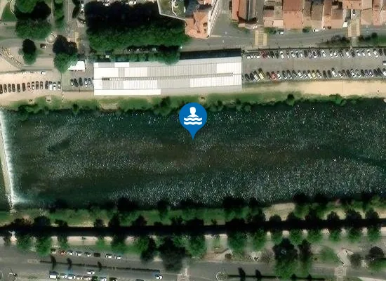 Satellite image of LE PLAN D'EAU DE LA PRAIRIE