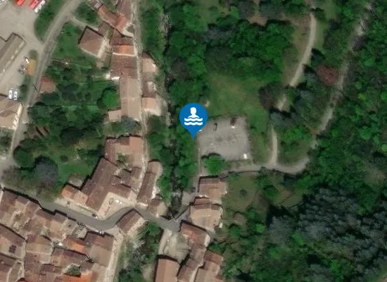 Satellite image of LE PLAN D'EAU D'AULAS