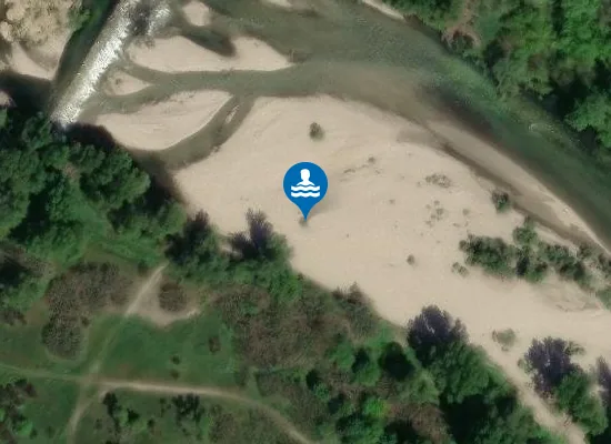 Satellite image of LES RIVES DU GARDON