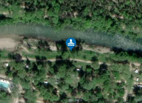 Satellite image of LA GENESE