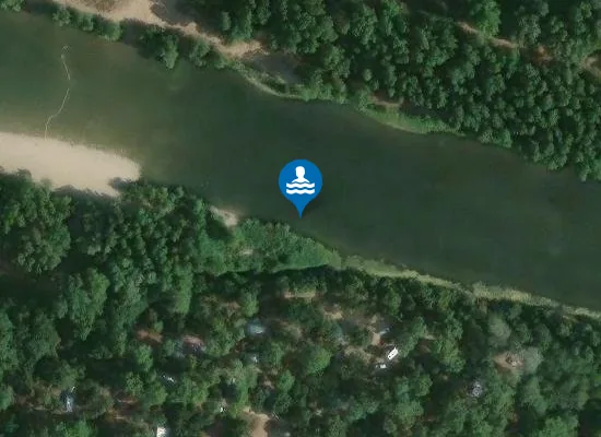 Satellite image of LA SOUSTA