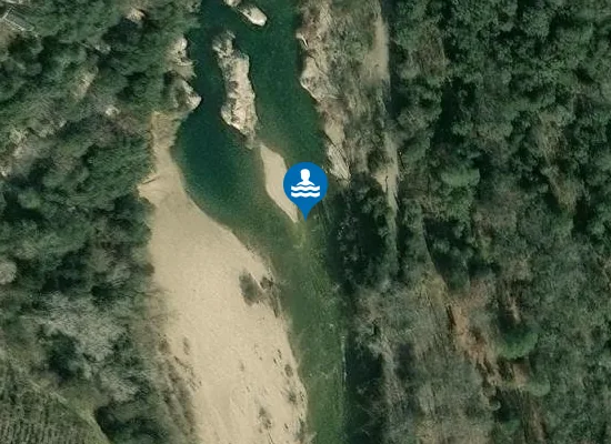 Satellite image of LA PLAGE DU SAUTADET