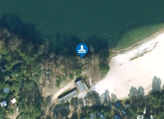 Satellite image of UEDERSEE FINOWFURT FERIENPARK