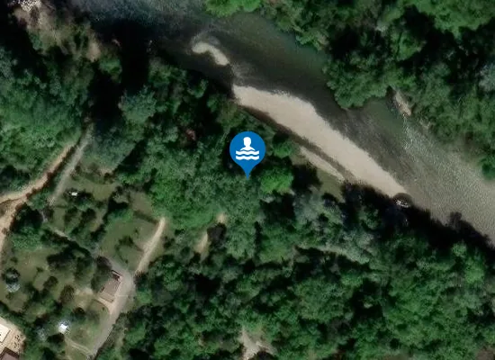 Satellite image of LE MOULINET - BEAU RIVAGE