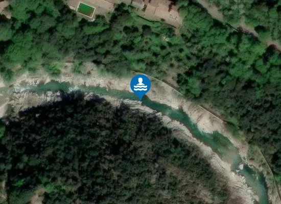 Satellite image of LE MAS DU PONT