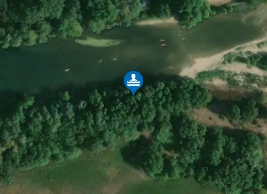 Satellite image of LES GORGES DU GARDON