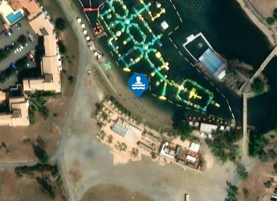 Satellite image of LE LAGON