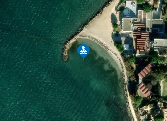 Satellite image of ETANG DE THAU - PLAGE DU VVF