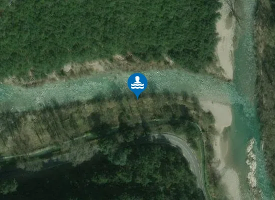 Satellite image of VIS-LES CASCADES