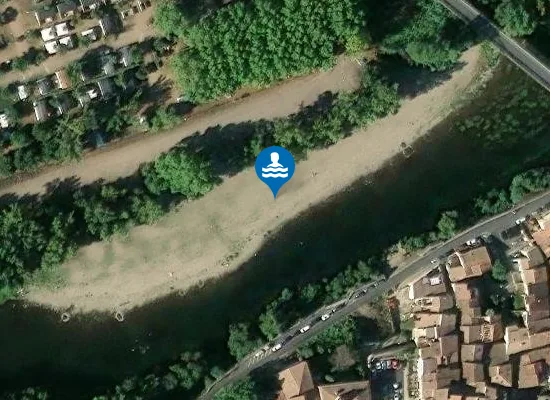 Satellite image of ORB-CAMPING MUNICIPAL