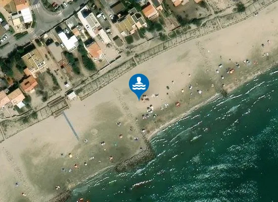 Satellite image of FRONTIGNAN PLAGE - EST DU PORT