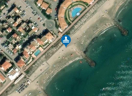 Satellite image of FRONTIGNAN PLAGE-LES PLAISANCIERS