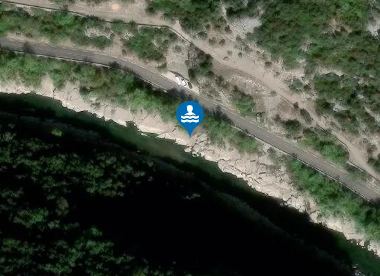 Satellite image of HERAULT-LES GORGES