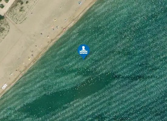 Satellite image of PLAGE D'HONNEUR