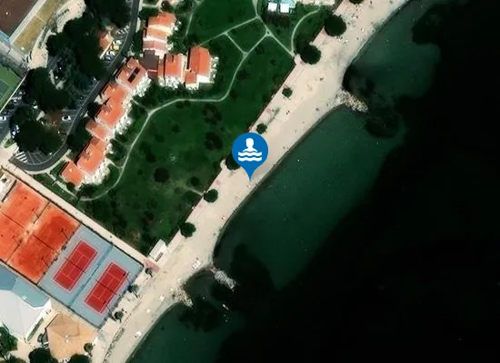 Satellite image of ETANG DE THAU - VILLAGE VACANCES