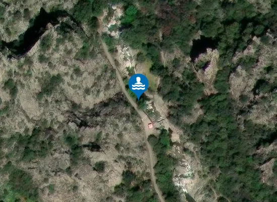 Satellite image of HERIC - LES GORGES