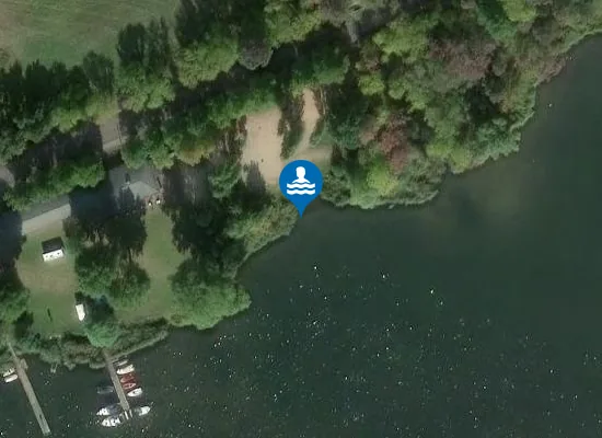 Satellite image of MOESERSCHER SEE BRANDENBURG OT KIRCHMOESER ARKE