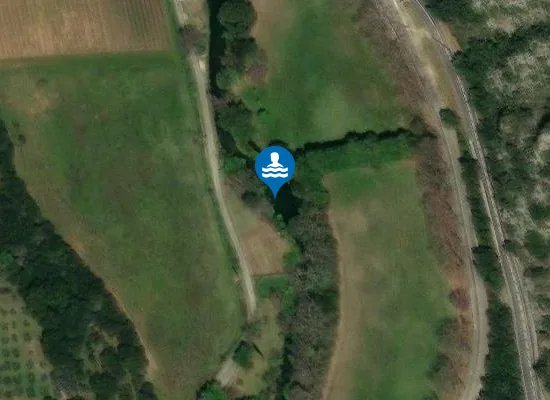 Satellite image of LA BUEGES-LE STADE