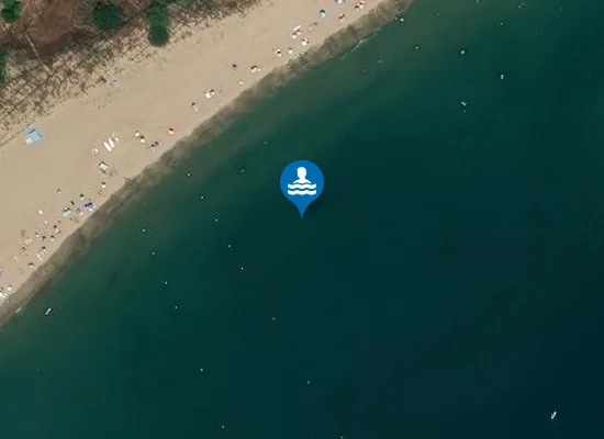 Satellite image of PLAGE DE LA SEOUNE