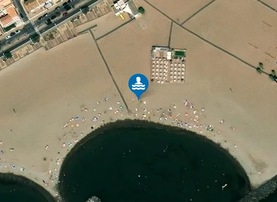 Satellite image of POSTE DE SECOURS CENTRAL