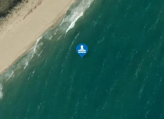 Satellite image of LA PLAGE-MONTPLAISIR