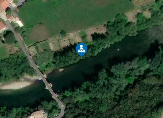 Satellite image of ORB-PONT DE BOISSEZON