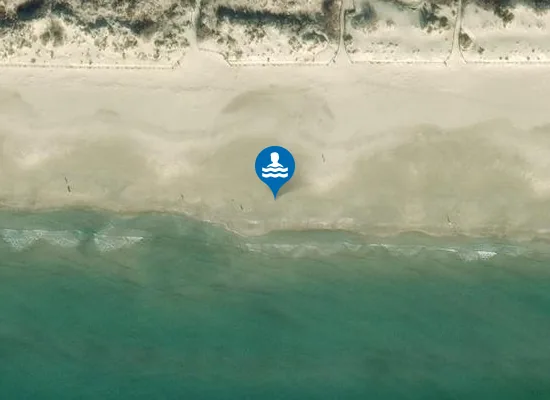 Satellite image of PLAGE ECHIROLLES