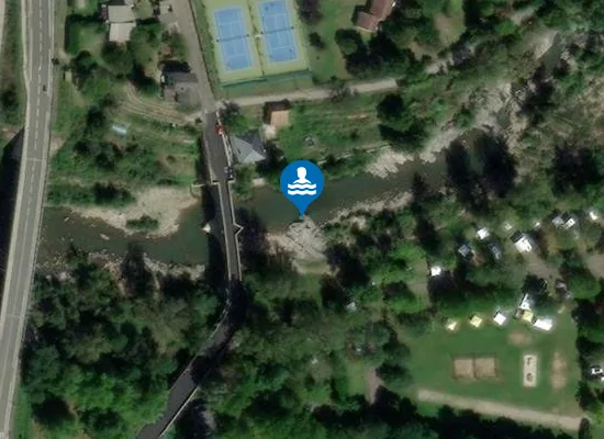 Satellite image of PONT DU TARN