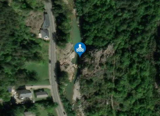 Satellite image of PONT DE BARRE