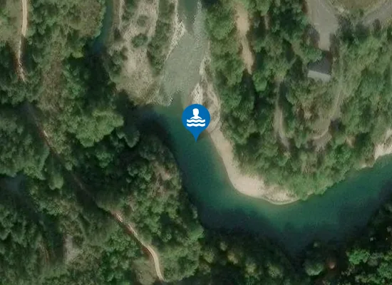 Satellite image of POINT D'ACCUEIL JEUNES DE LA MALENE