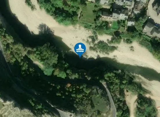 Satellite image of BAIGNADE DU PONT